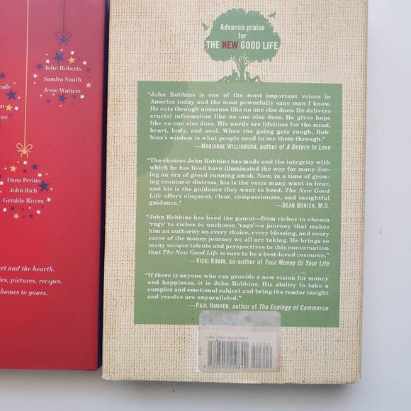 Lot of 2 Books in Good Condition; The New Good Life by John Robbins, Fox News - Picture 6 of 13